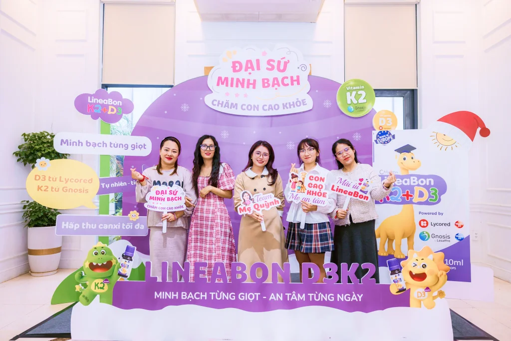 Đại sứ minh bạch LineaBon D3K2 tại sự kiện