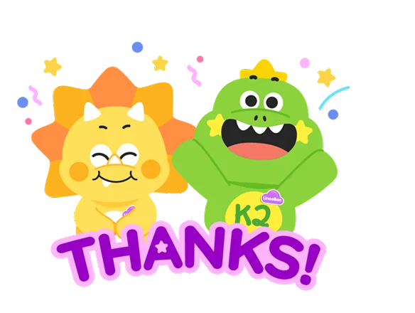 Sticker 2D THANKS!